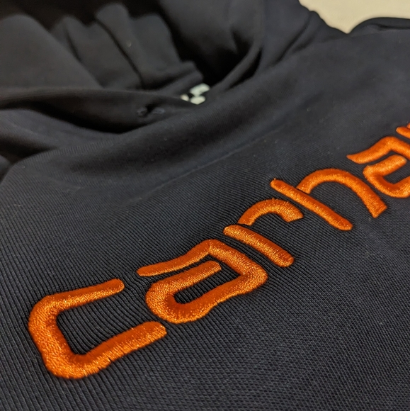 Carhartt WIP Hooded Sweat Hoodie mens S - Picture 6 of 11